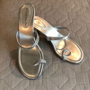 Silver Sandals
